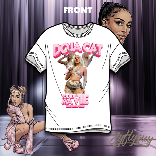 Doja Cat Tour La Vie World Tour Merch Tee