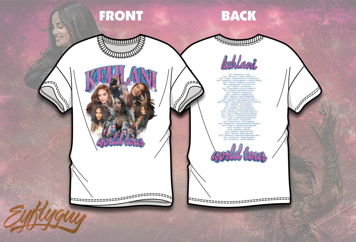 Kehlani Vintage Merch Tee
