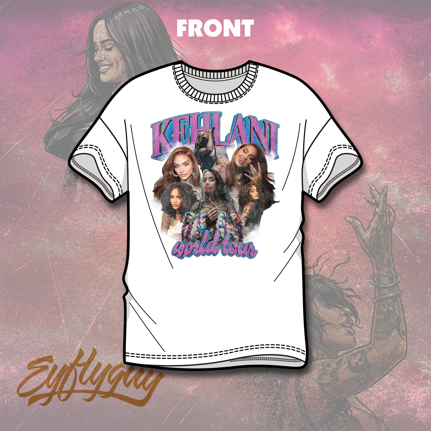 Kehlani Vintage Merch Tee