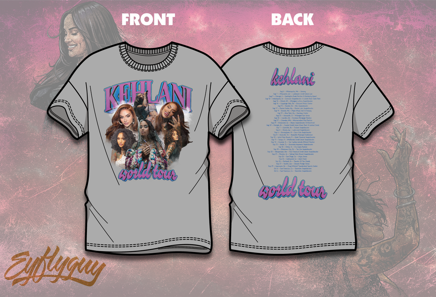 Kehlani Vintage Merch Tee