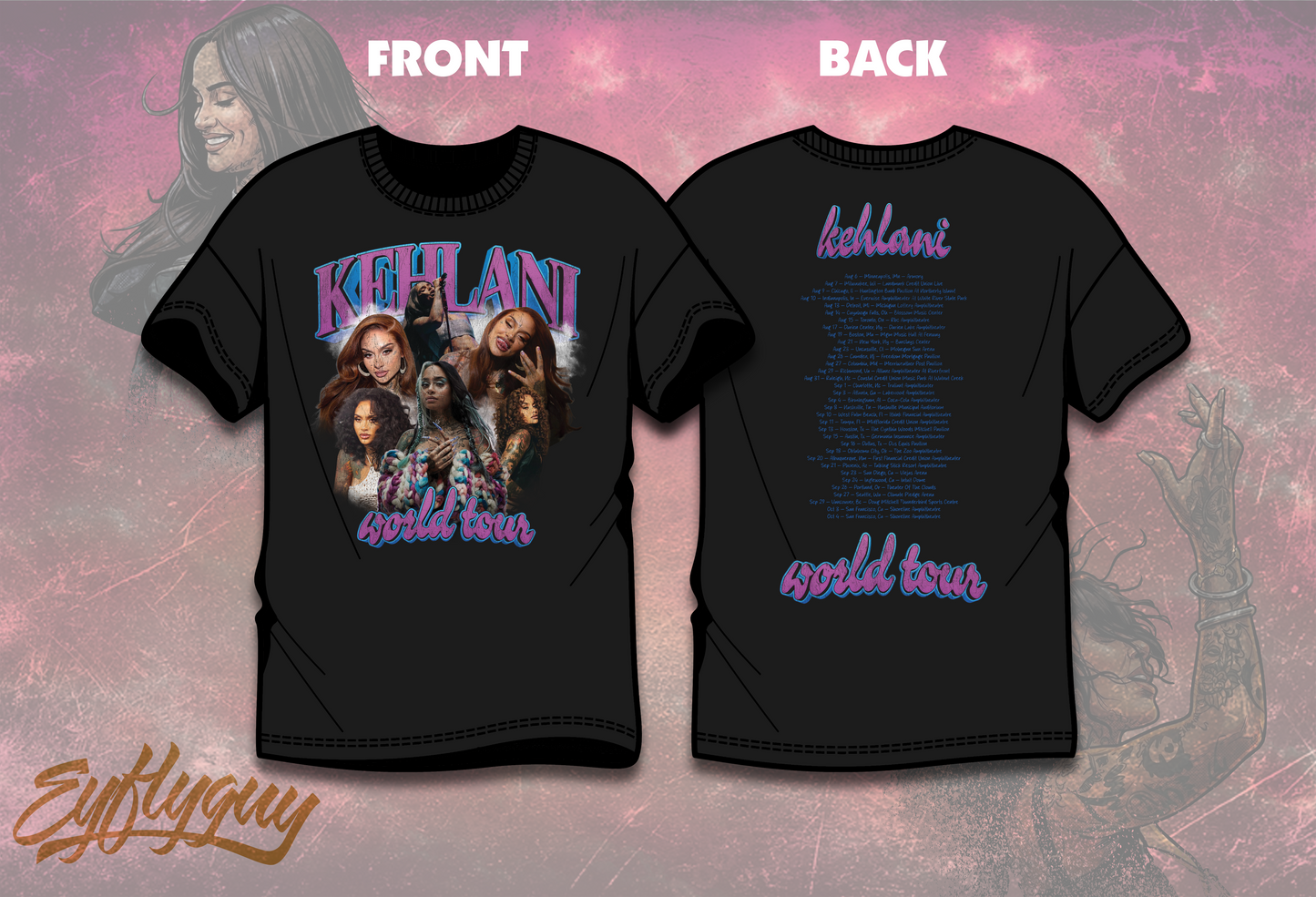 Kehlani Vintage Merch Tee